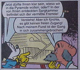 Micky Maus und die Pyramiden