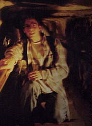 Thomas Schneider in der Pyramide