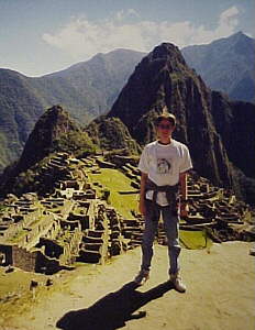 Thomas Schneider in Machu Picchu